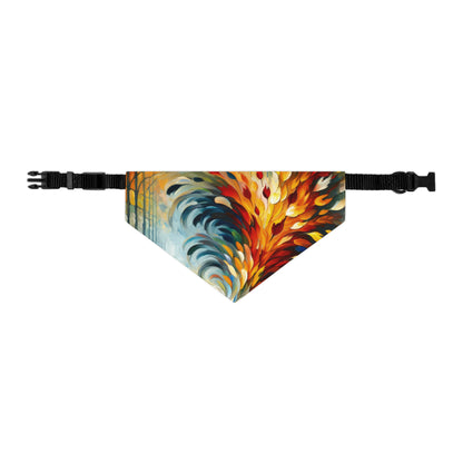 Autumn Whirlwind Escape Pet Bandana Collar