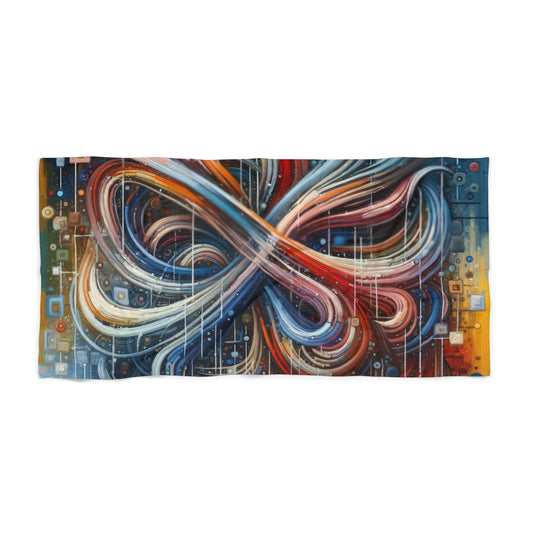 Humanity Tapestry Unification Beach Towel