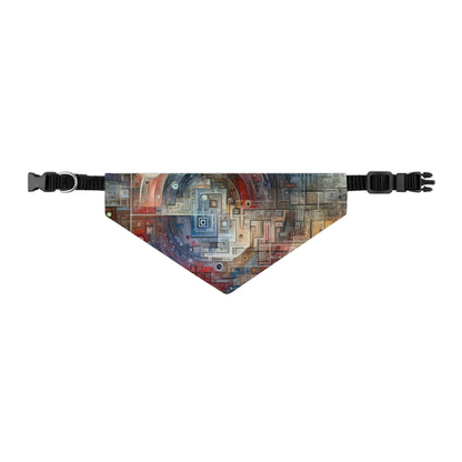 Awareness Algorithm Tachism Pet Bandana Collar