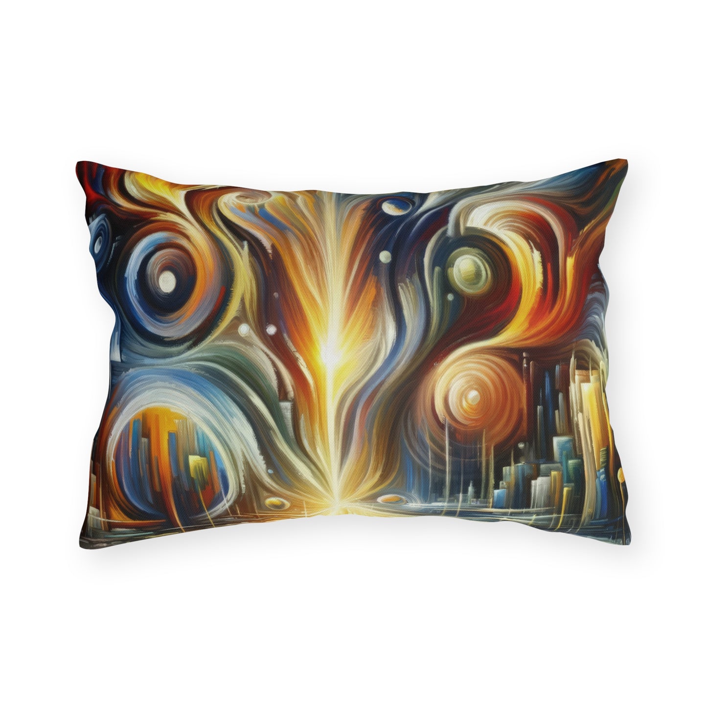 Sovereign Integral Transformation Outdoor Pillows