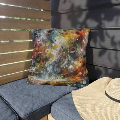 Perception Mosaic Abstract Outdoor Pillows