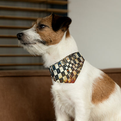 Cosmic Chess Integration Pet Bandana Collar