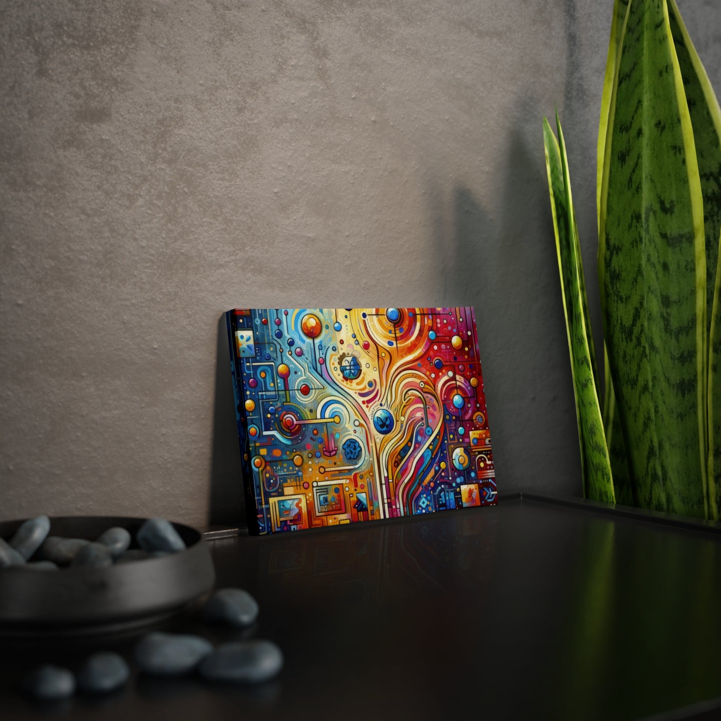 Supportive Divided Empathy Canvas Photo Tile