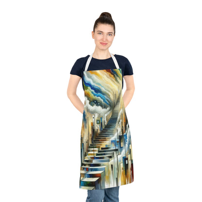 Visionary Evolutionary Progress Adult Apron (AOP)