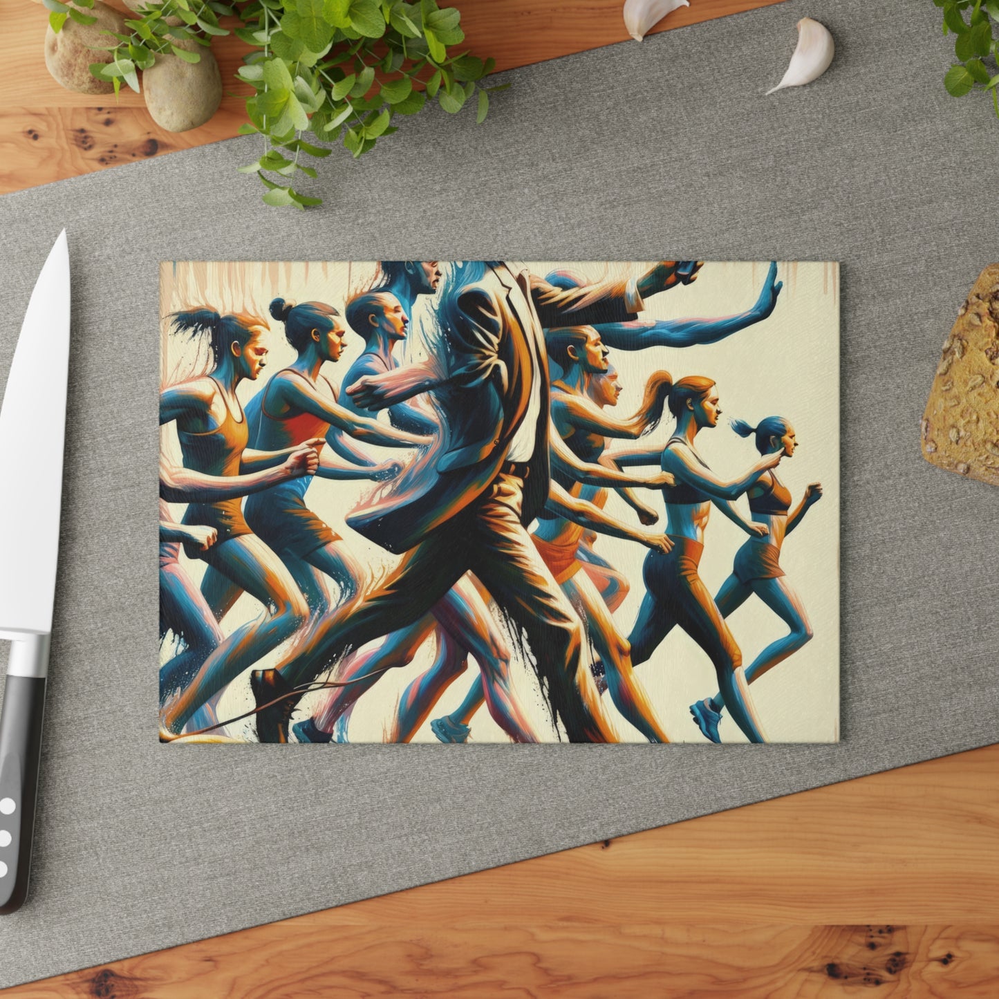 Urban Movement Disconnect Glass Cutting Board