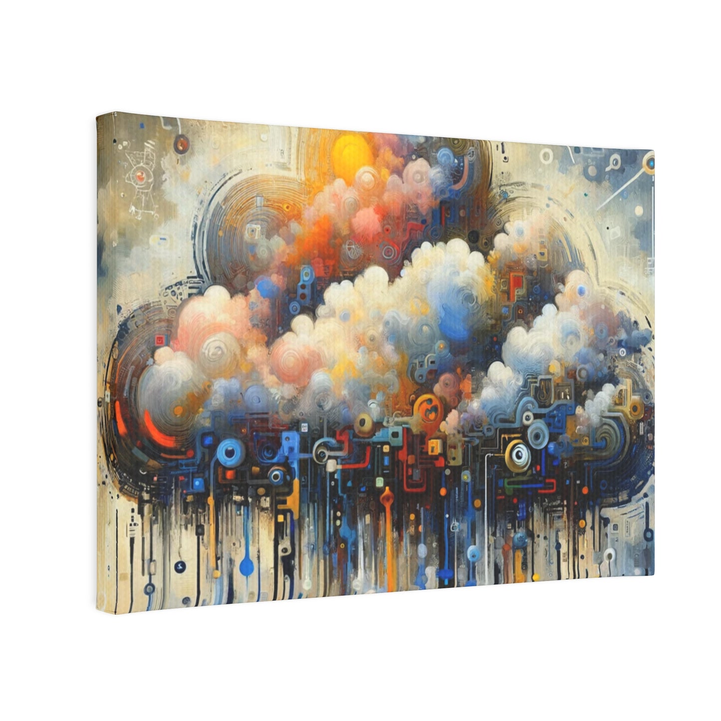 Cloud Community Crafting Canvas Photo Tile