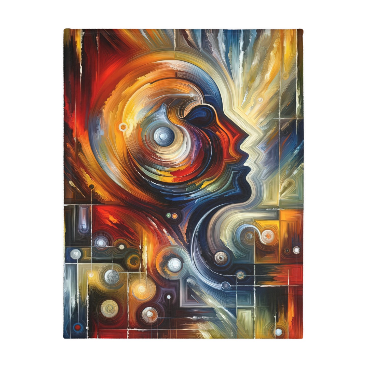 Vulnerability Emotional Exchange Velveteen Microfiber Blanket (Two-sided print)