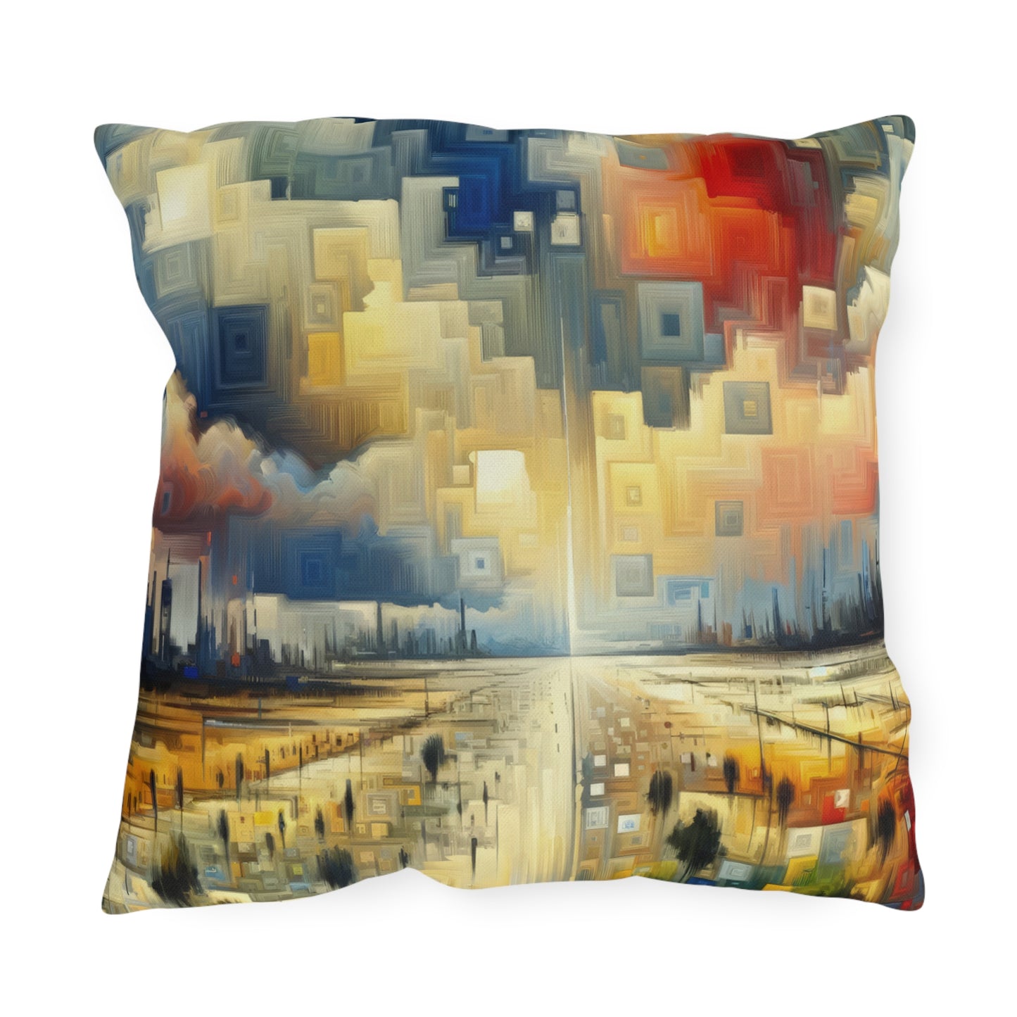 Earnest Gathering Rainwater Outdoor Pillows