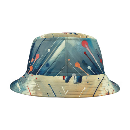 Rhythmic Heart Harmony Bucket Hat (AOP)