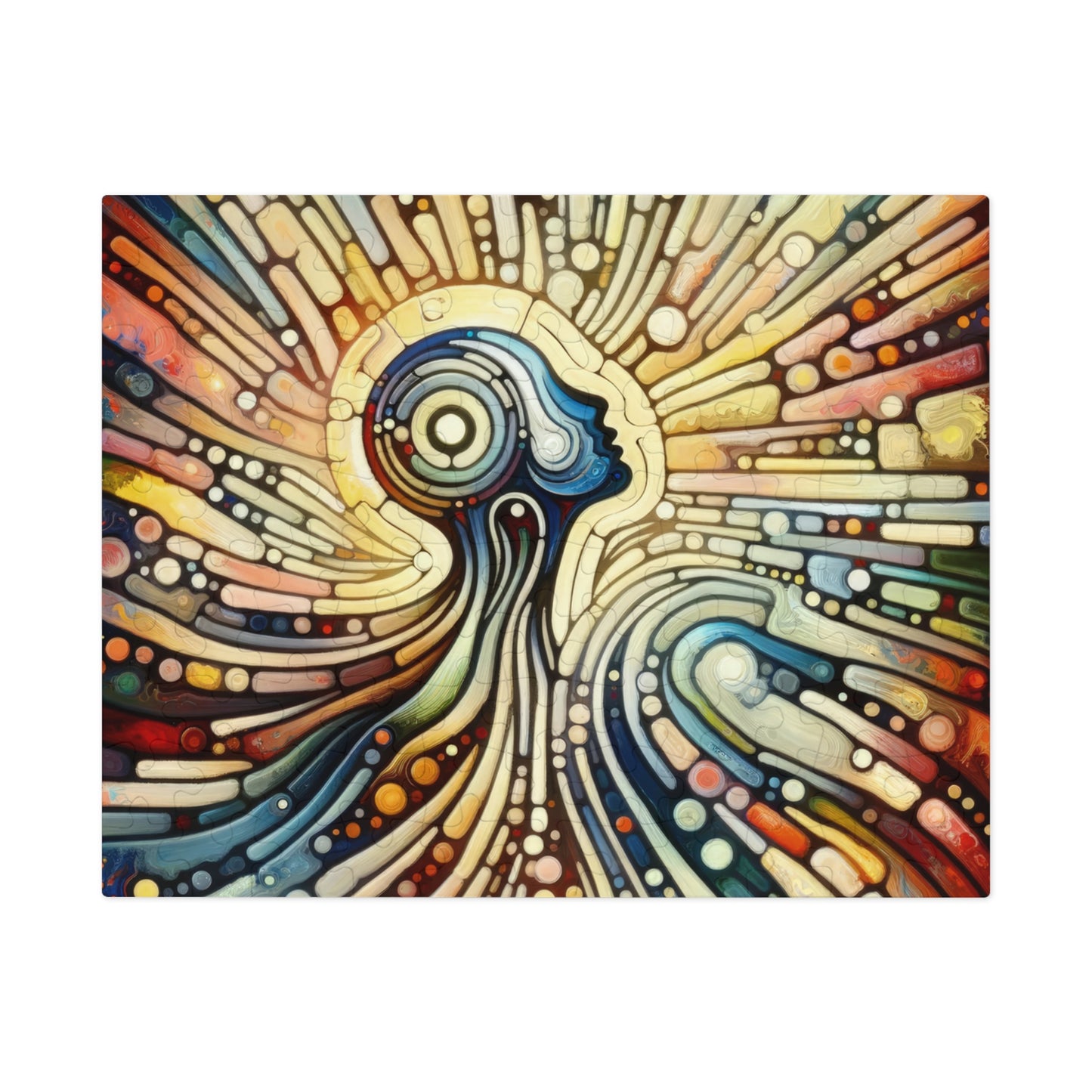 Inner Mosaic Kindness Jigsaw Puzzle (30, 110, 252, 500,1000-Piece)