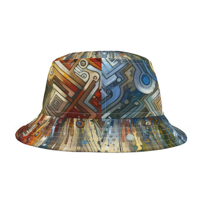 Converging Unity Path Bucket Hat (AOP)