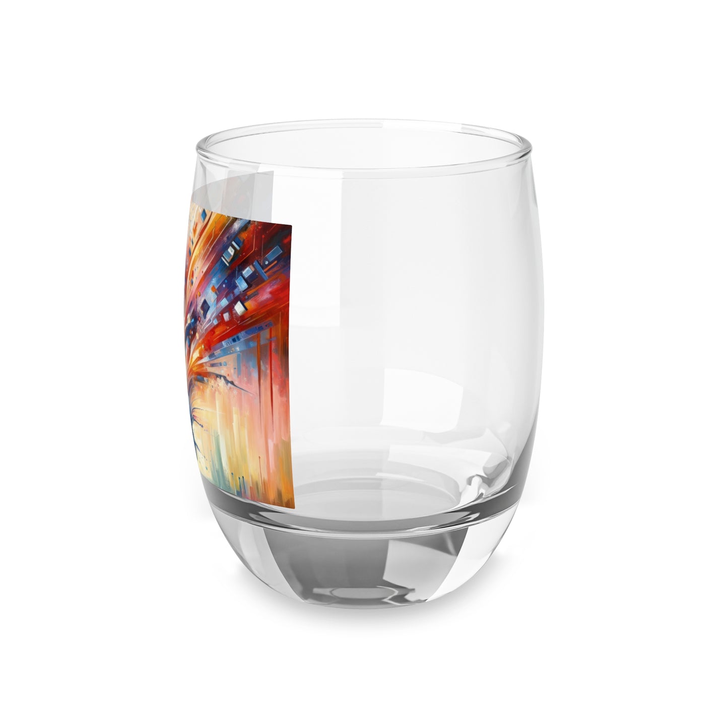 Empowerment Through Technology Whiskey Glass