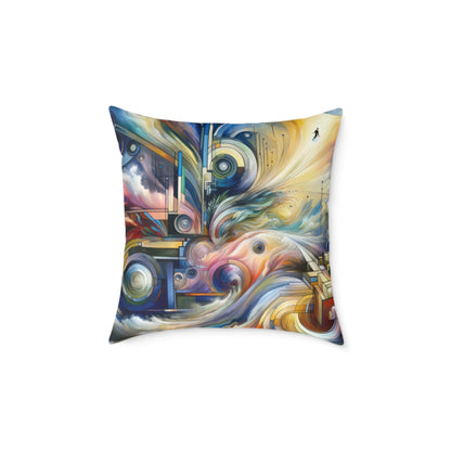 Sovereign Integral Journey Spun Polyester Pillow