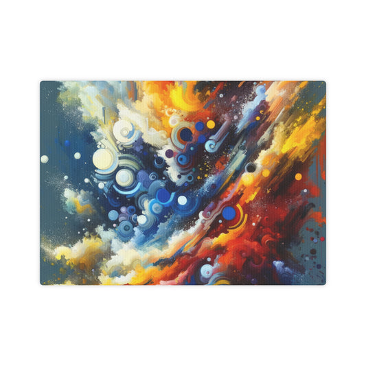 Decisive Mental Action Canvas Photo Tile