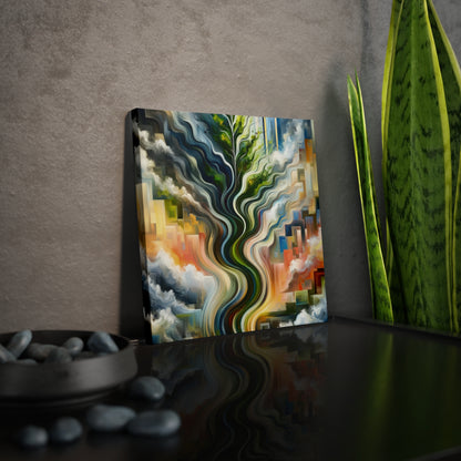 Eternal Digital Contrast Canvas Photo Tile