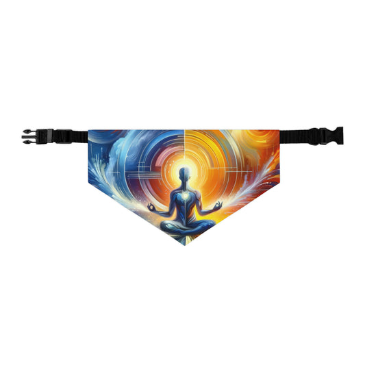 Techno Spiritual Synthesis Pet Bandana Collar