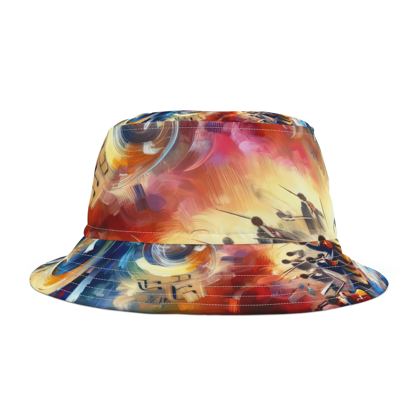 Vibrant Maestro Symphony Bucket Hat (AOP)