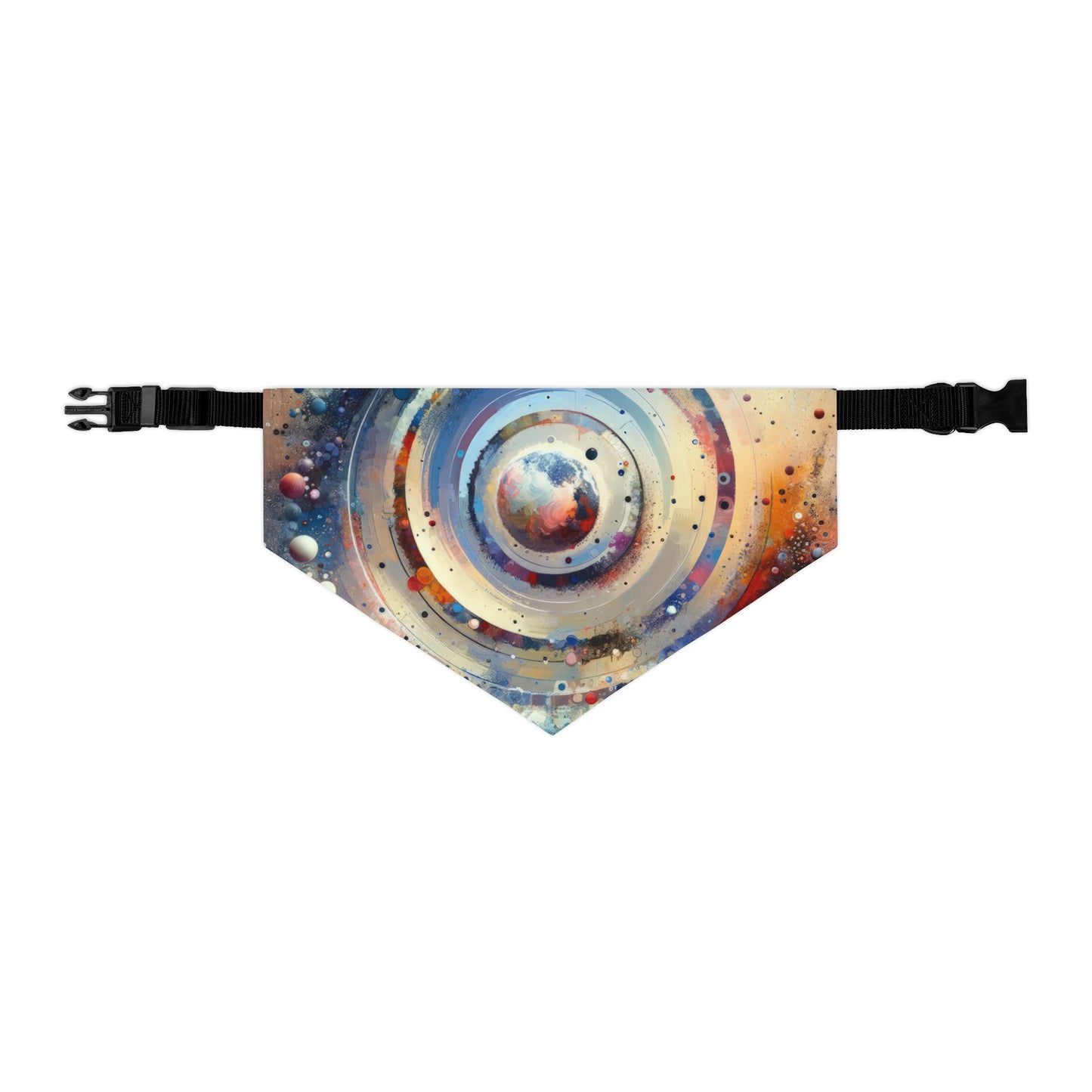 Conscious Rings Tachism Pet Bandana Collar