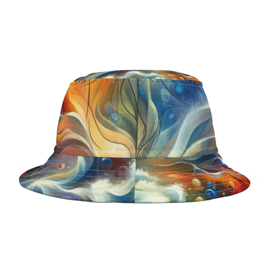 Weaving Renewal Web Bucket Hat (AOP)