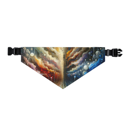 Linguistic Resonance Cascade Pet Bandana Collar