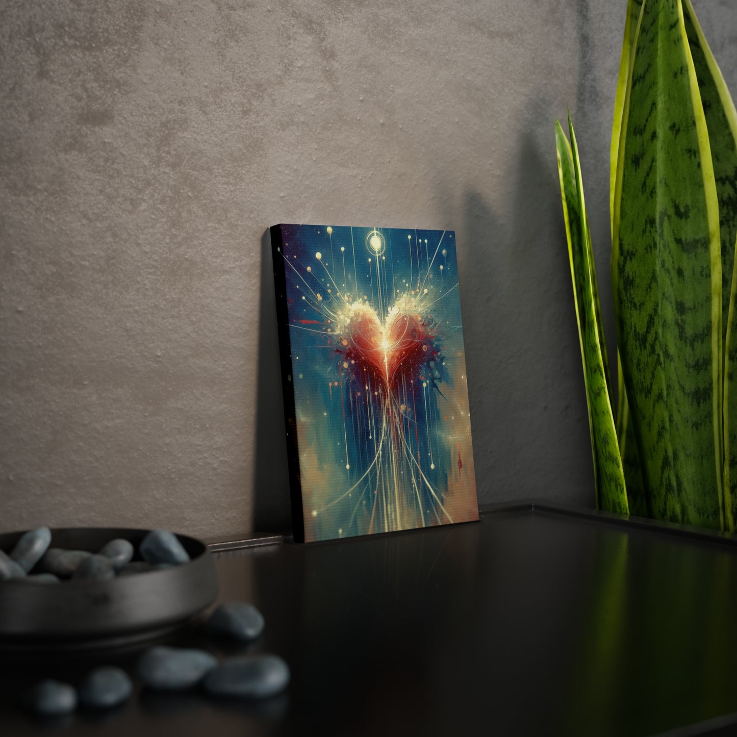 Transcendent Connection Beauty Canvas Photo Tile