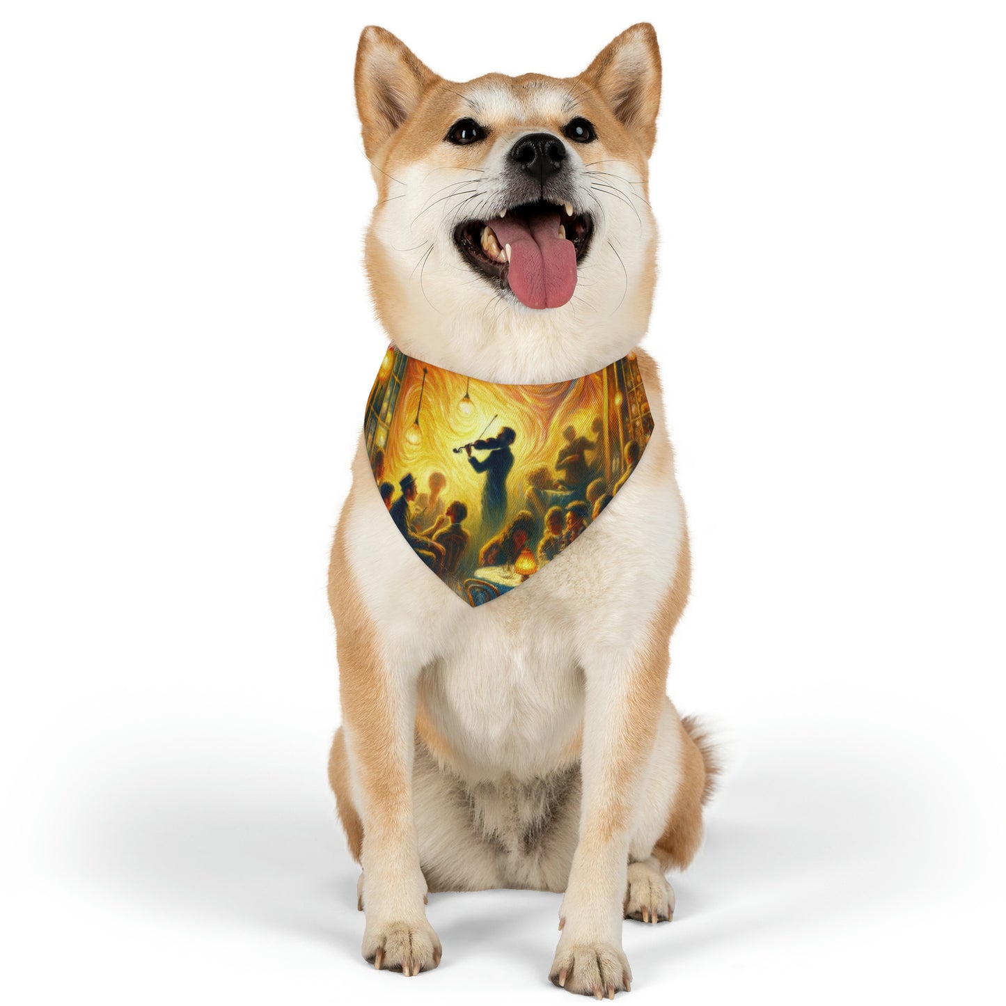 Bistro Emotive Entry Pet Bandana Collar