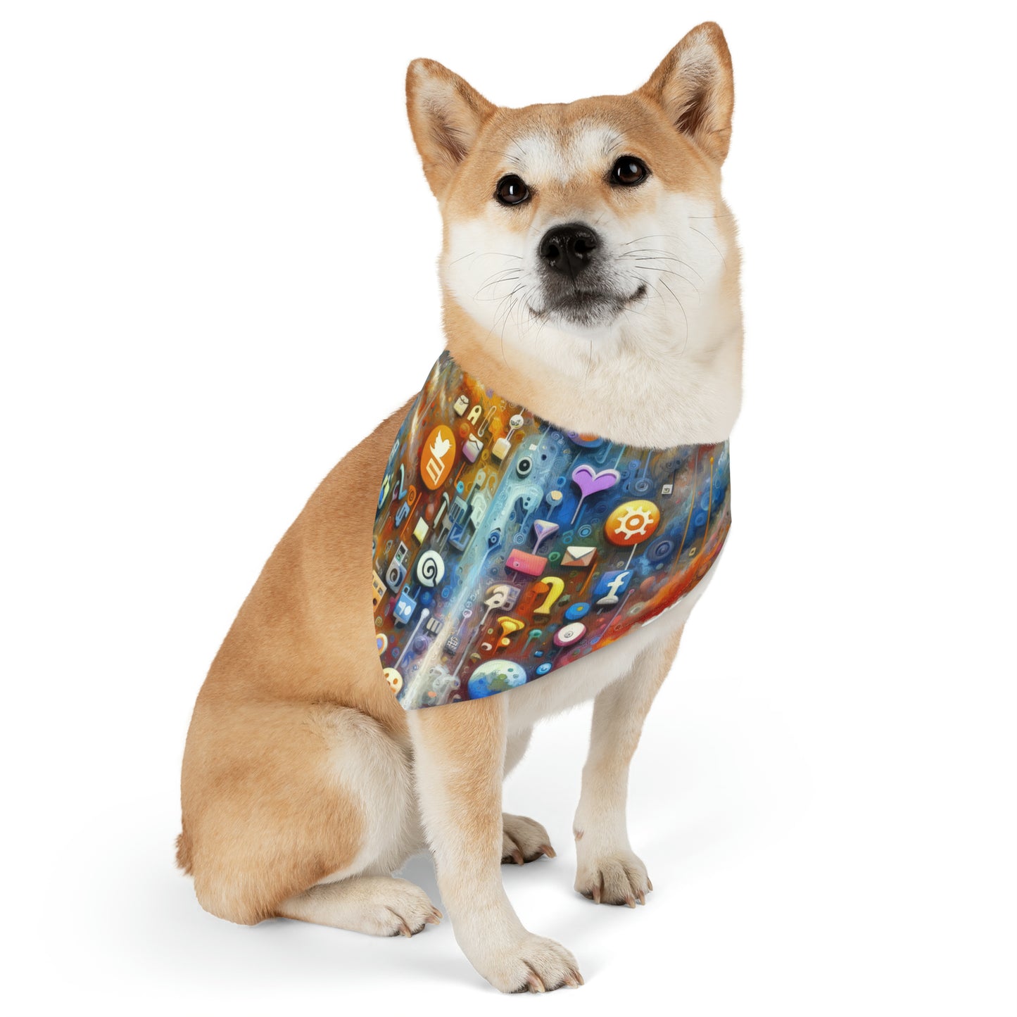 Digital Essence Revelation Pet Bandana Collar