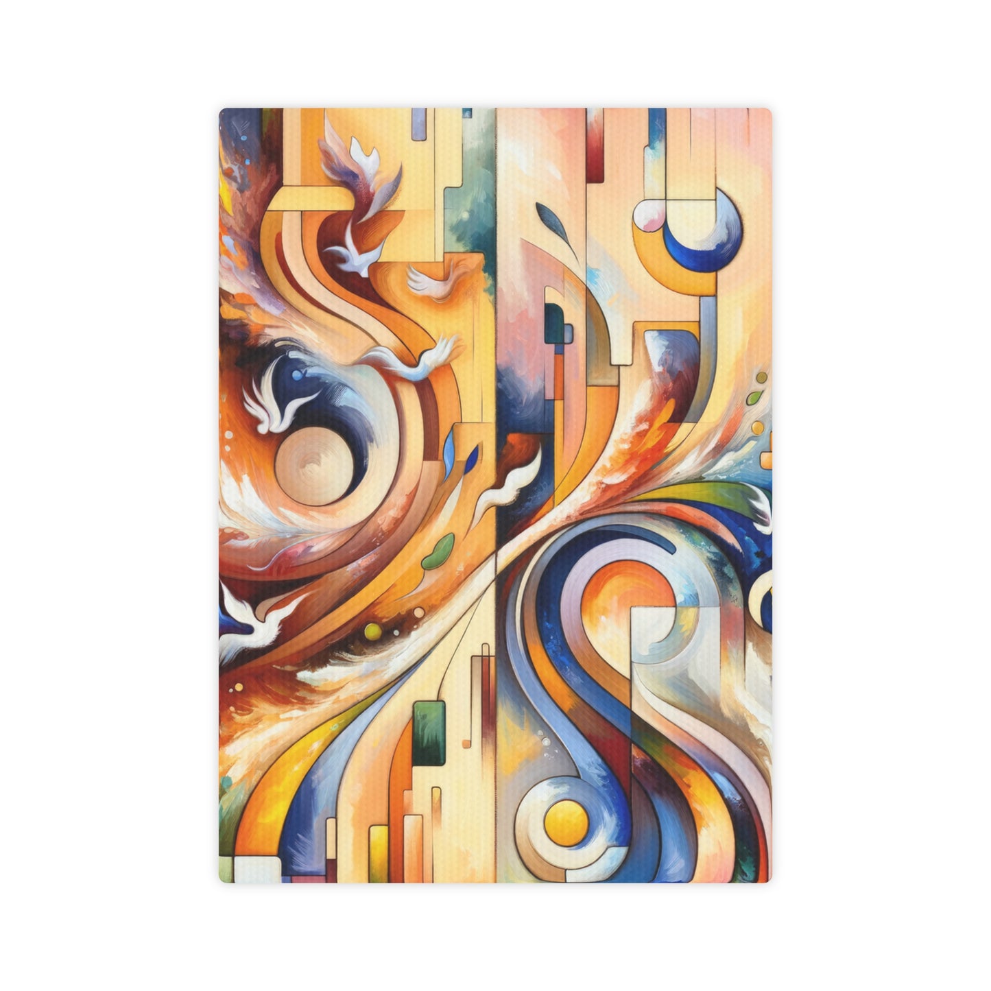 Companionable Lightness Journey Canvas Photo Tile