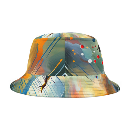 Expressive Dance Reflection Bucket Hat (AOP)