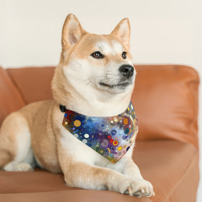 Humorous Unified Tachism Pet Bandana Collar