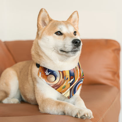 Companionable Lightness Journey Pet Bandana Collar