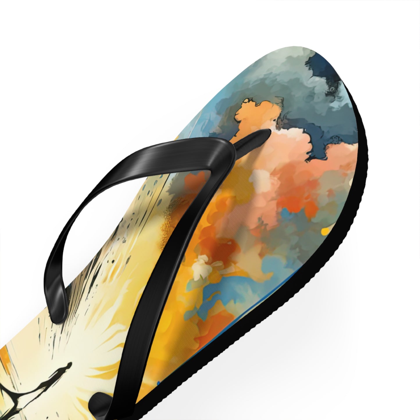 Intentional Awakening Reflection Flip Flops