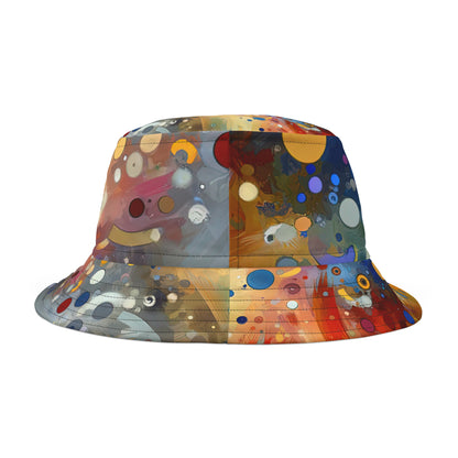 Humorous Unified Tachism Bucket Hat (AOP)