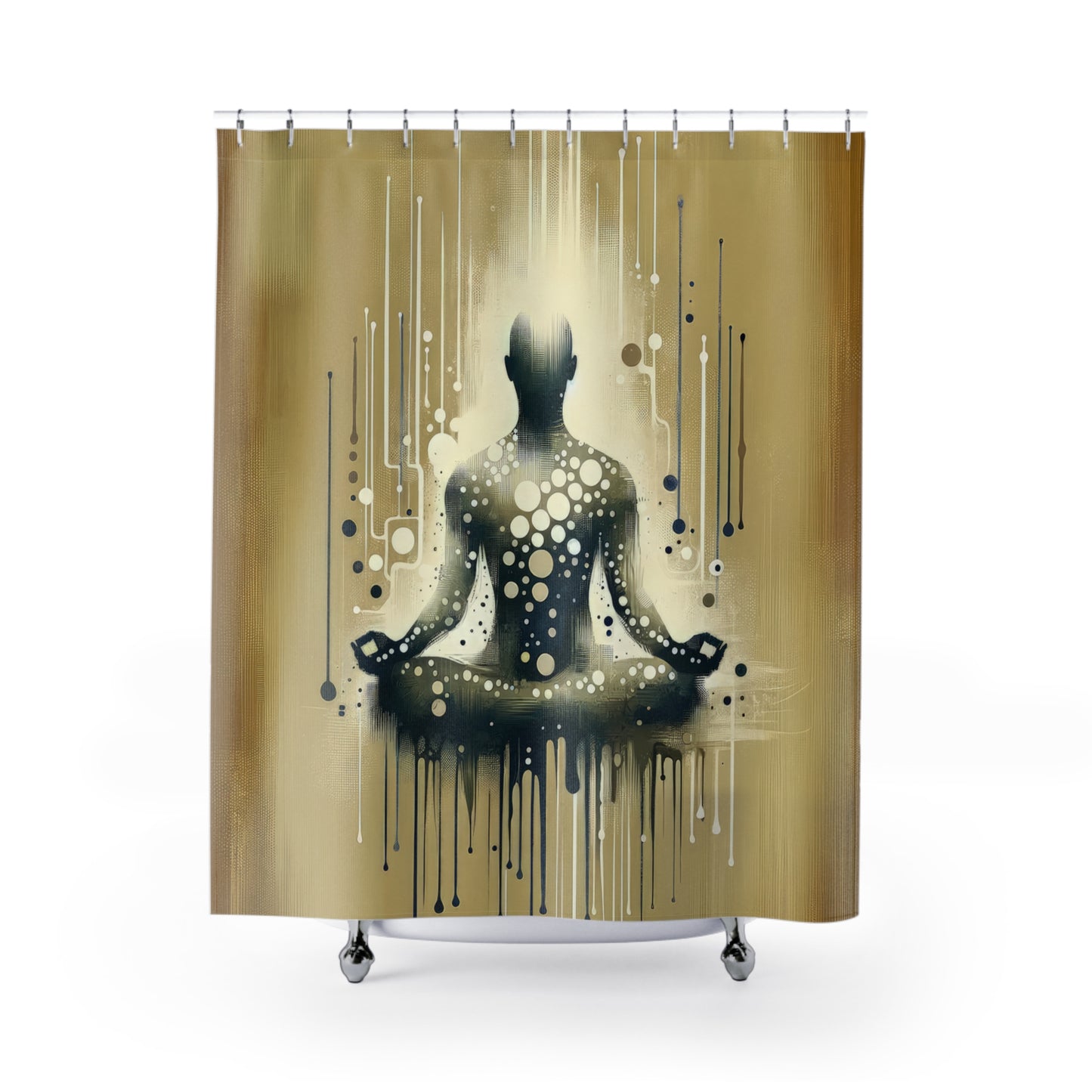 Breath Essence Beginning Shower Curtains