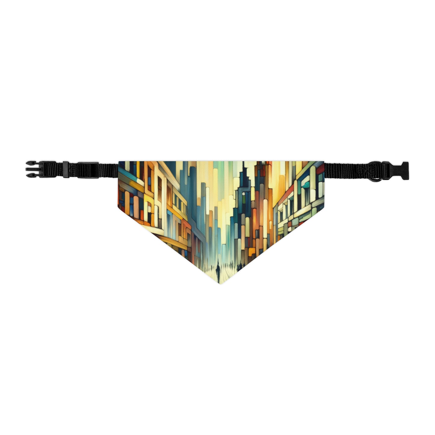 Cobbled Rhythm Heartbeat Pet Bandana Collar