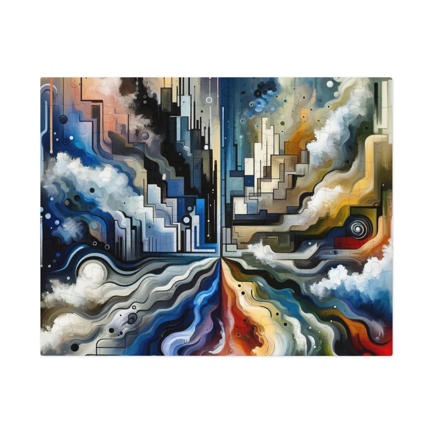 Digital Divide Navigation Jigsaw Puzzle (30, 110, 252, 500,1000-Piece)