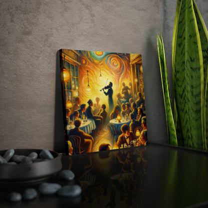 Bistro Emotive Entry Canvas Photo Tile