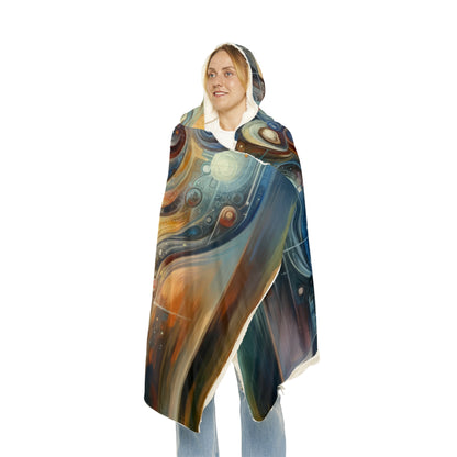 Technological Spiritual Synthesis Snuggle Blanket