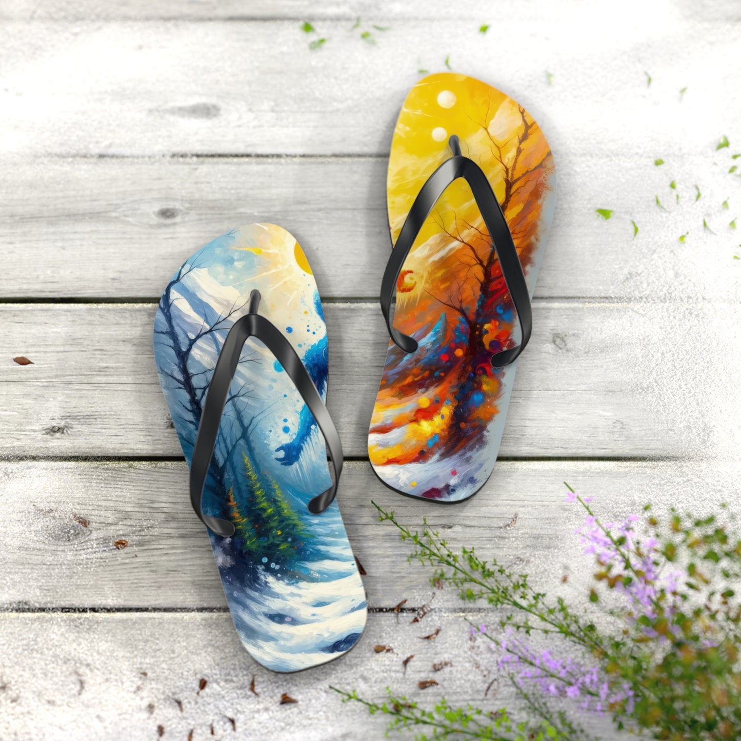 Invincible Summer Discovery Flip Flops