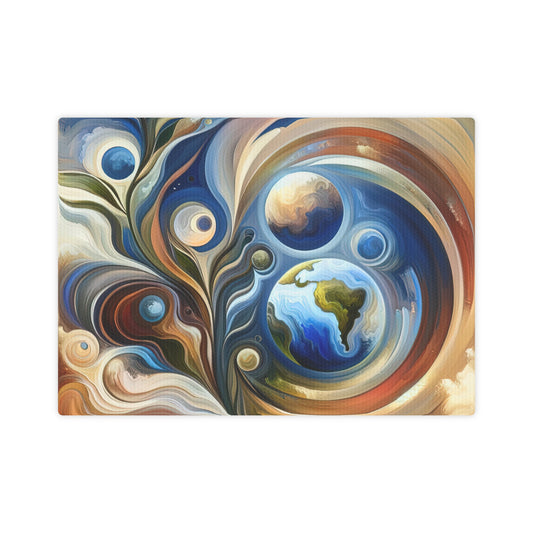 Esoteric Nurturing Gaia Canvas Photo Tile