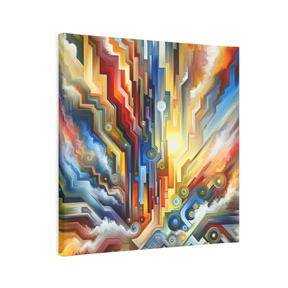 Unity Abstract Vibrancy Canvas Photo Tile