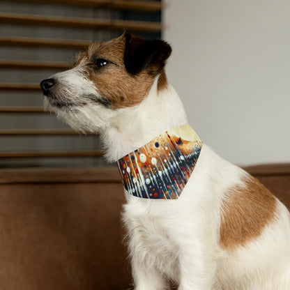 Distant Barking Echoes Pet Bandana Collar