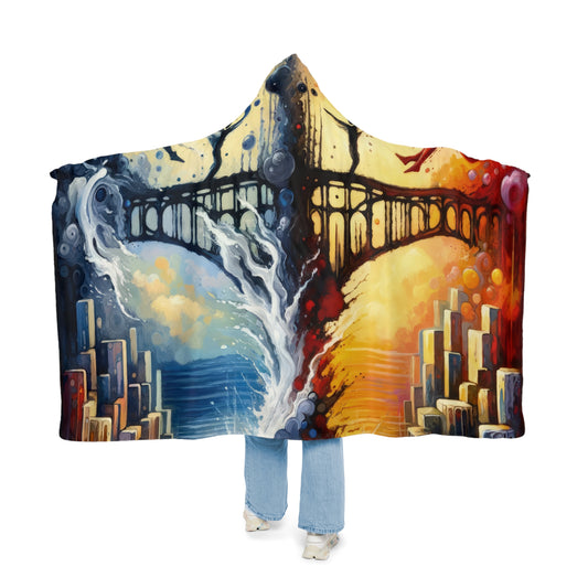 Faithful Diving Bridges Snuggle Blanket