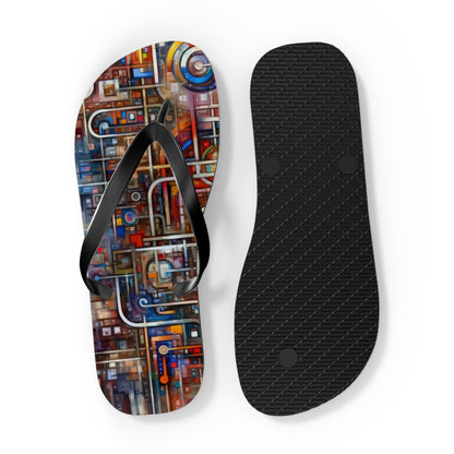 Grandest App Tapestry Flip Flops