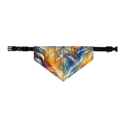 Weaving Renewal Web Pet Bandana Collar