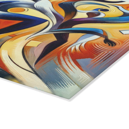 Wisdom Dance Inquiry Glass Cutting Board