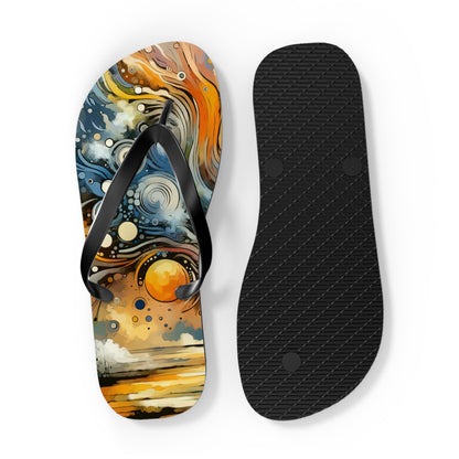 Intentional Awakening Reflection Flip Flops