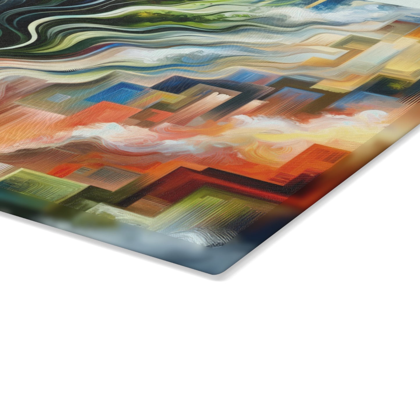 Eternal Digital Contrast Glass Cutting Board