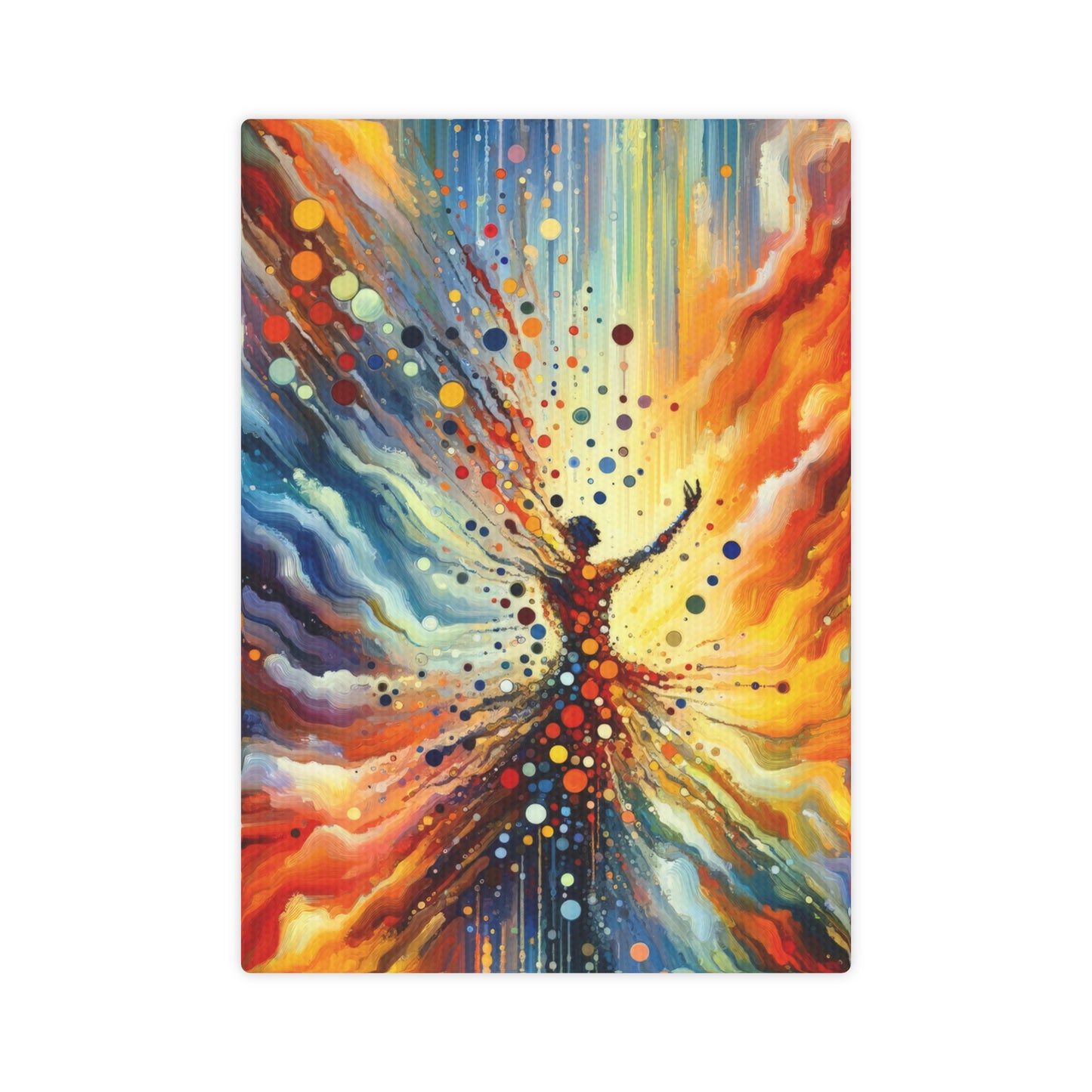 Vibrant Growth Symphony Canvas Photo Tile