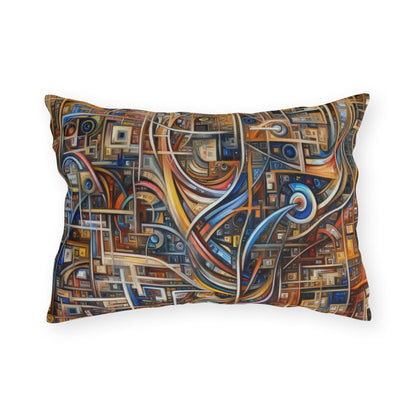 Intricate Life Tapestry Outdoor Pillows